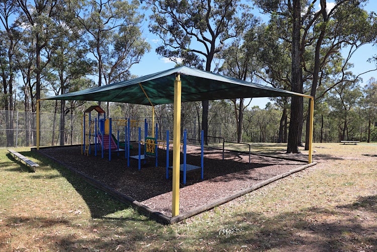 Photo of school playground equipment